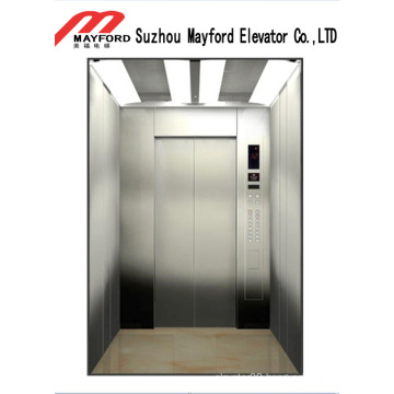 Mirror Etched Passenger Elevator with Vvvf Control